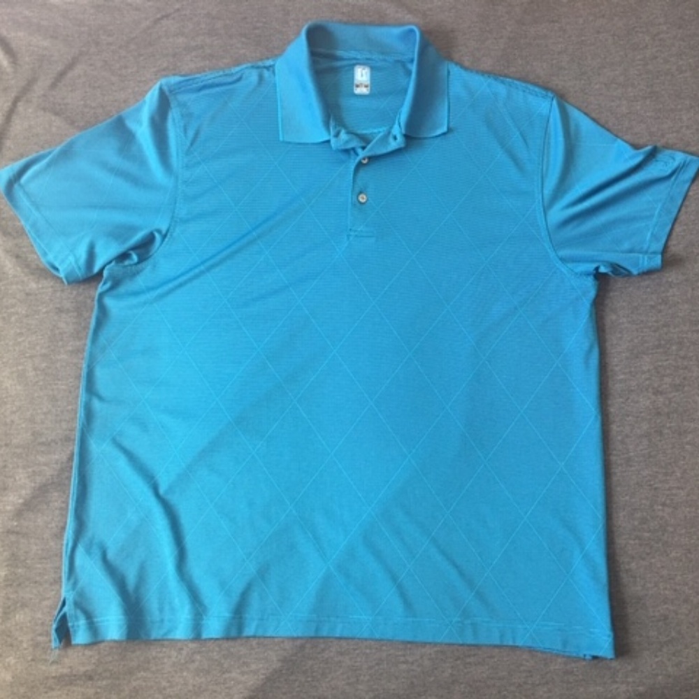 PGA Tour Licenced Polo Blue